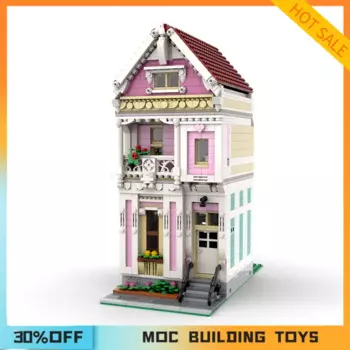 1754 шт., Детский конструктор MOC «окрашенная леди»