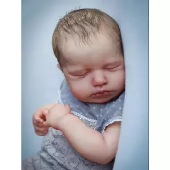 17 дюймовый комплект куклы-младенца Reborn Loulou необработанные части куклы Сделай Сам чистый Reborn несобранный виниловый комплект куклы