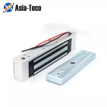 180 кг 350lbs Электрический замок магнитный замок DC 12V однодверный электромагнитный замок удерживающая сила для контроля доступа