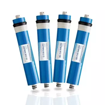 1812-50/75 GPD RO мембрана для 5-ступенчатого фильтра для очистки воды, система обратного осмоса, уменьшение бактерий, домашняя кухня