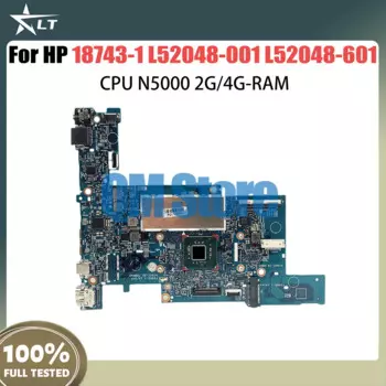 18743-1 Материнская плата для ноутбука HP Pavilion X360 11-AP 11M-AP с процессором N5000 4G-RAM