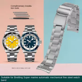1884 для Breitling Super Ocean Automation ремешок для часов из нержавеющей стали 42 ограниченная серия прецизионный стальной ремешок для часов мужской дуговой 22 мм