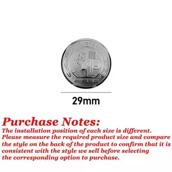 18/29/37/48/52/57 мм AFFALTERBACH AMG эмблема автомобиля 3D переключатель зажигания кнопка запуска крышка значок наклейка украшение для Mercedes Benz