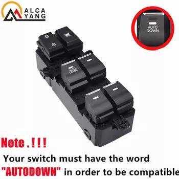 18 контактов передний левый главный выключатель управления окном Кнопка подъема для Hyundai Tucson 2016 2017 2018 автомобильные аксессуары