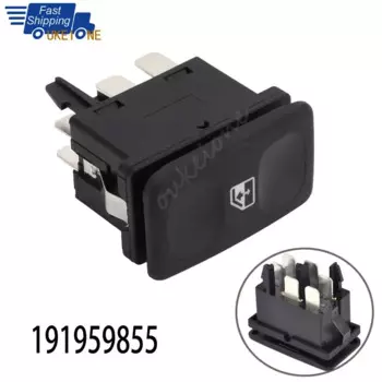 191959855 автомобильные аксессуары, переключатель управления боковым окном пассажира, кнопка подъема для VW Volkswagen Jetta Polo Golf MK2 GTI 1994-1999