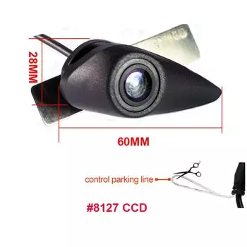 1920*1080P AHD камера ночного видения с логотипом переднего вида для Hyundai Elantra Verna Solaris Tucson IX35 Santa Fe I20 I30 I40