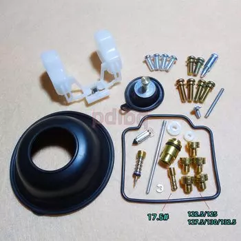1997 ~ 2010 Версия G1 ~ G8 H1 ~ H8 серии Super Sherpa KL250 мотоциклетный Набор для Ремонта Карбюратора Mikuni с вакуумной диафрагмой и поплавком