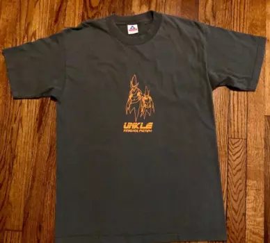 1999 Unkle psyence fiction DJ SHADOW Mowax futura vtg 90-е рэп-хип-хоп футболка L