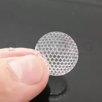 19,5 мм 20 мм 60 градусов плоскa выпуклая светодиодный оптические линзы из оргстекла ПММА в рефлекторный Коллиматор для 1 Вт, 3 Вт, 5 Вт, светодиодный потолочный светильник акриловые конденсатор