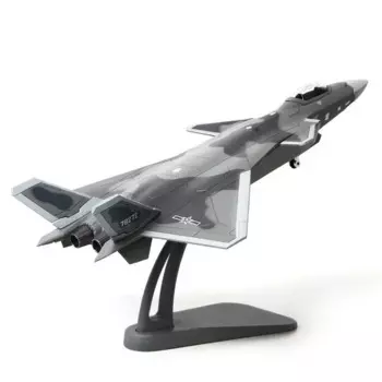 1:100 Китай ВВС J20 J-20 модель истребителя-невидимка Металлический самолет Военный самолет Коллекция военных энтузиастов модель самолета