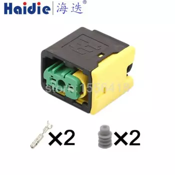 1-100 комплектов, 2-контактный автомобильный разъем 3-1418448-2