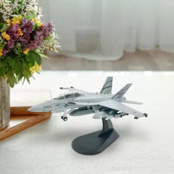 1/100 масштаб F/A-18 самолет из металлического сплава истребитель миниатюрный самолет реалистичный самолет для рабочего стола гостиной домашний декор