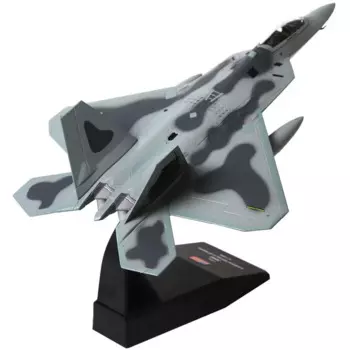 1:100 ВВС США F22 F-22 Стелс-истребитель Модель Металлический самолет Военный самолет Коллекционная модель самолета для любителей милитари