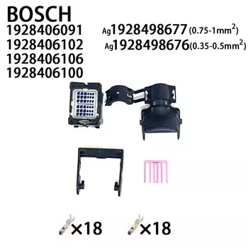 1/10 КОМПЛЕКТ 1928406091 1928406102 1928406106 1928406100 1928498677 1928498676 36-контактный разъем для компьютерной платы двигателя BOSCH, разъем ЭБУ