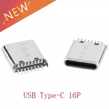 Разъём USB Type C SMT 16-контактный Your Cee