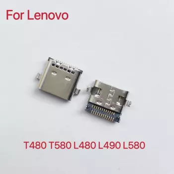 1-10 шт. Новинка для Lenovo T480 T580 L480 L580 L490 Type-c 24p USB C разъем для зарядного порта разъем Usb разъем
