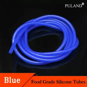 1~10M Blue Silicone Tube Food Grade Rubber Hose ID 0.5~32mm x OD 1~38mm Flexible Aquarium Irrigation Pipes Garden Water Hoses