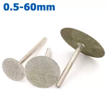 Алмазные шлифовальные головки T-образные 0,5-60 мм
