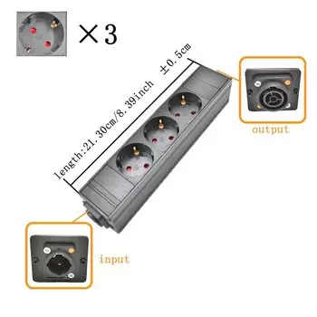 1-11AC розетка европейского стандарта PDU удлинитель 3P авиационная вилка NAC3FX-W NAC3MPX авиационный порт водонепроницаемый Powercon светодиодный большой экран вилка питания