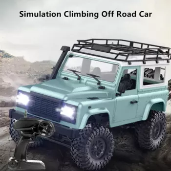 1/12 2,4G 4WD внедорожный альпинистский радиоуправляемый автомобиль детская игрушка многотерьерный сплав моделирование внедорожный гоночный автомобиль с яркими светодиодными игрушками