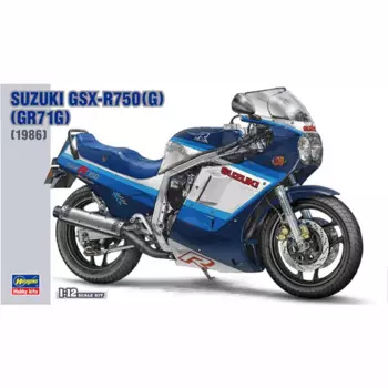 1/12 Hasegawa пластиковая Сборная модель автомобиля, игрушка SUZUKI GSX-R750(G)(GR71G), модель мотоцикла, статическая модель, набор для сборки «сделай сам» #21507