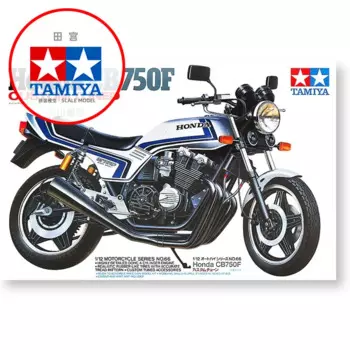 1/12 Tamiya-14066 пластиковая сборная модель автомобиля игрушка Honda CB750F мотоцикл статическая модель DIY сборочный комплект