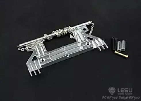 1/14 металлический передний бампер LESU R620 R470 RC игрушки тракторы для DIY грузовика Tamiyaya модель запасные части игрушка TH02321