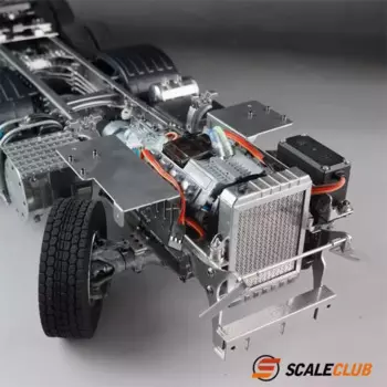 1/14 Охладитель радиатора Scaleclub для 1 14 RC Грузовик Металлическая имитация модели радиатора Аксессуары для Tamiya 770s Man Benz RC Запчасти