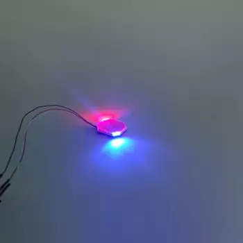 1/14 радиоуправляемая лампа для крыши, предупреждение для LESU Tamiyaya, грузовик с дистанционным управлением, трактор, самосвал, детали для игрушек TH19814