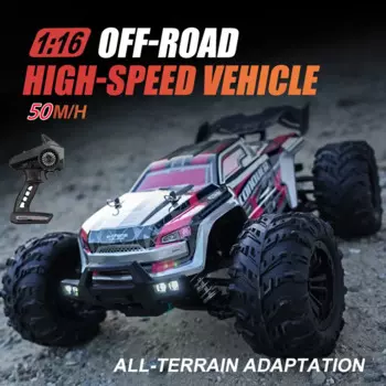 1: 16 4WD высокоскоростной Радиоуправляемый автомобиль 120 м Независимая подвеска герметичная Водонепроницаемая радиоуправляемая Гоночная машина для дрифта скалолазания игрушки подарок