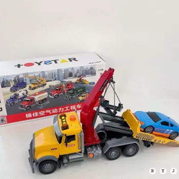 1:18 пластиковый буксирный грузовик, большой бетономешалка, игрушечный грузовик, модель инерционного автомобиля, игрушки без пульта дистанционного управления, игрушечный автомобиль для мальчиков и девочек