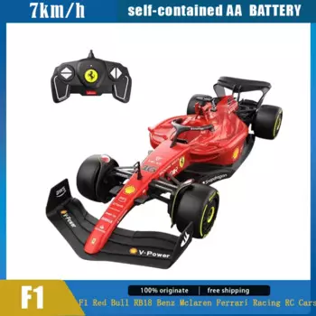 1:18 Радиоуправляемая машина F1 Red Bull RB18 Benz Mclaren Ferrari Racing RC Cars Модель 2,4G Удаление контрольных автомобилей Игрушки DIY этикетка для автомобилей для взрослых