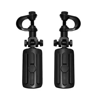 1-1/4 "черные мотоциклетные шоссейные подножки, зажим для двигателя, защита двигателя, комплекты крепления подставки для ног для Harley Electra Road King