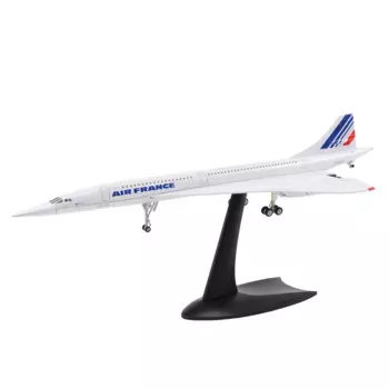 1/200 Concorde Сверхзвуковой пассажирский самолет Air France Airways Модель для коллекции статических показателей