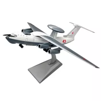 1:200 масштаб советский Берев A-50 основной самолет раннего предупреждения литой под давлением металлический самолет модель детская игрушка в подарок
