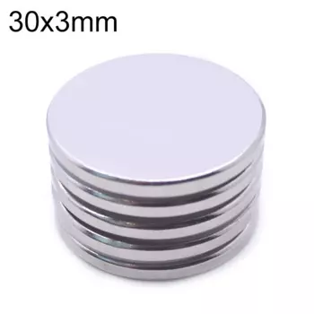 1-200 шт., неодимовый магнит 30x3 мм, N35 NdFeB