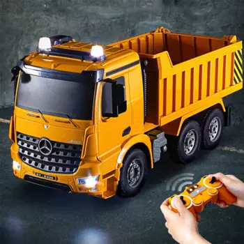 1/20 большой Радиоуправляемый автомобиль Double E E525 Benz с дистанционным управлением самосвал транспортер Инженерная техника транспортное средство смитация звук светильник игрушки