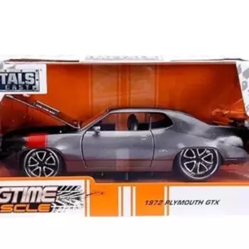 1:24 1972 Плимут GTX высококлассная модель автомобиля из сплава коллекционная игрушка подарок сувенир демонстрация орнамент J358