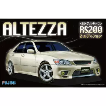 1/24 Fujimi пластиковая Сборная модель автомобиля игрушка Altezza RS200 Z Edition статическая модель DIY Сборная модель комплект #03950