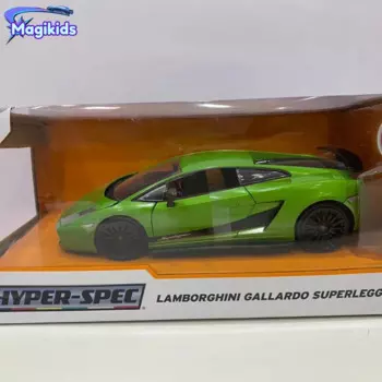 1:24 Lamborghini Gallardo Superlegger высокий симулятор литая машина из металлического сплава Модель автомобиля игрушки для детей Коллекция подарков