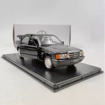 1:24 масштаб Benz 190E W201 модель автомобиля из сплава, металлическая литая под давлением игрушечная машина для фанатов, коллекция для детей и взрослых, коллекционный орнамент