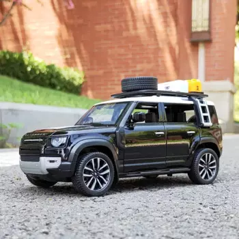 1:24 Новинка 2022 защитный внедорожник модель автомобиля из сплава отлитый под давлением металлический внедорожник-Искусственная коллекция детские подарки игрушка