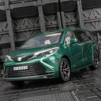 1:24 Toyota Sienna MPV Van Литые и игрушечные автомобили металлическая Игрушечная модель автомобиля со звуком и фотоколлекцией детских игрушек