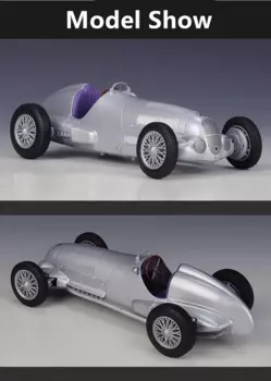 1:24 WELLY 1937 Mercedes Benz W125 классическая модель спортивного автомобиля из сплава литая металлическая игрушка Модель гоночного автомобиля Имитация детских подарков