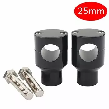 1 "25 мм мотоциклетный увеличивающий фиксированный зажим, комплект стояков руля с ЧПУ, крепление для Harley Sportster Dyna для Honda CBR Bobber Chopper
