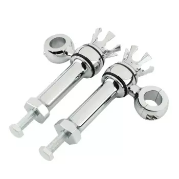 1 "25 мм зажим для руля мотоцикла Old School на заказ подставки для руля для Harley Davidson Cruisers Cafe Racer Chopper Bobber