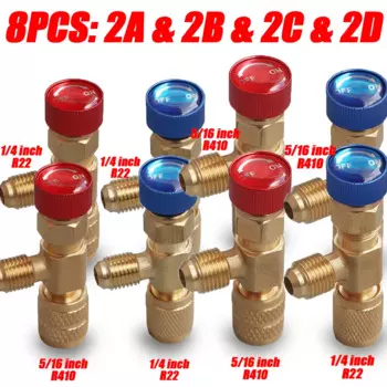 Предохранительный клапан R410A R22 1/4 дюйма