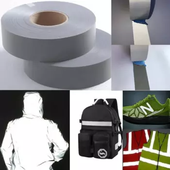 1/2/4 дюйма, светоотражающая предупреждающая светоотражающая защитная ткань высокой видимости, аксессуары для одежды, лента для скотчлита