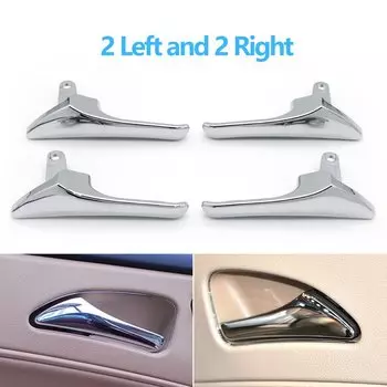 1/2/4 шт. автомобильная левая и правая хромированная дверная ручка для Mercedes Benz E CLS Class W211 W219 E320 E500 E63 AMG 2117660124 , 2117660224