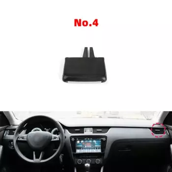 1/2/4 шт. автомобильная передняя розетка для кондиционера, зажим для вентиляционного отверстия переменного тока, замена для Skoda Octavia 3 RS MK3 A7 2015-2021 5E 0819701